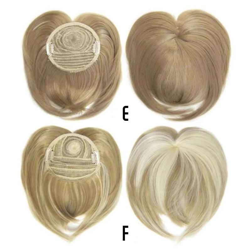 Extensión de cabello sintético con clip de 8 pulgadas — Volumen con pinza de garra segura