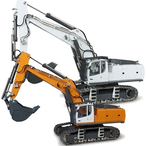 G308H kotrógép modell 1:14 méretarányban, RTR, az Euroselle-től
