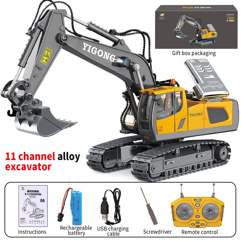 G308H kotrógép modell 1:14 méretarányban, RTR, az Euroselle-től