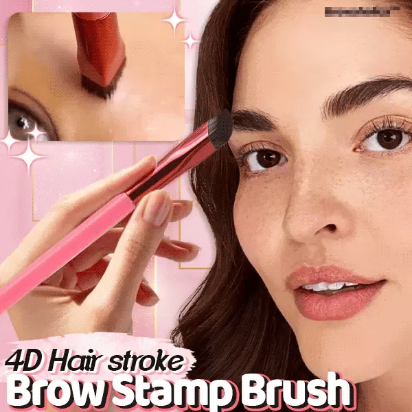 Brosse tampon pour sourcils à effet poil à poil — Sourcils naturels, effet microblading