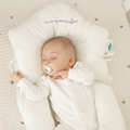 Infant Head Support Pillow — Cotton Cushion, Memory Fiber Fill