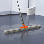 Water & Dust Scraper Broom for Bathroom, Glass, and Floors - Euroselle
