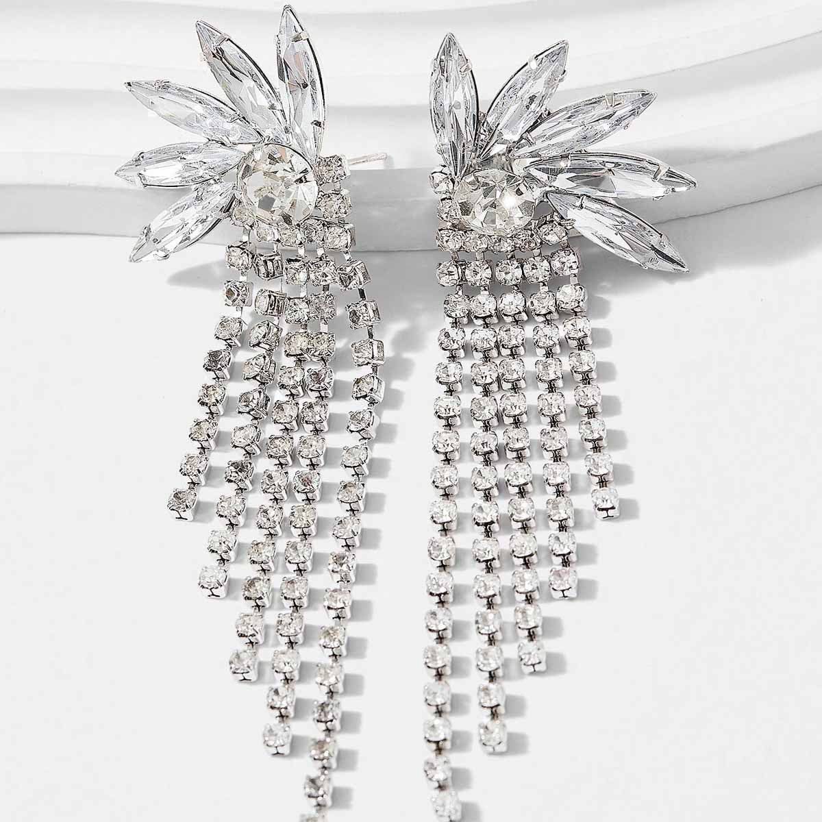 Boucles d'oreilles luxe Euroselle - Multi-section Élégantes et Modernes