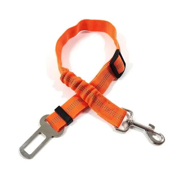 PawGuard Bezpečnostní pás do auta pro psy — nastavitelný design, elastický tlumič nárazů