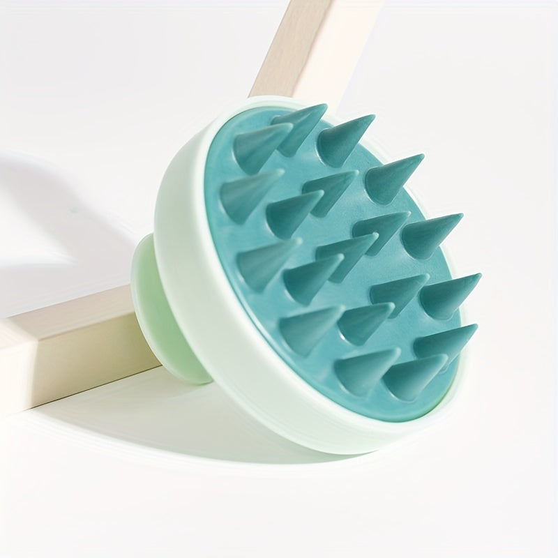 Ergonomischer Silikon-Kopfhautmassager & Entwirrbürste für gesundes Haar - Euroselle