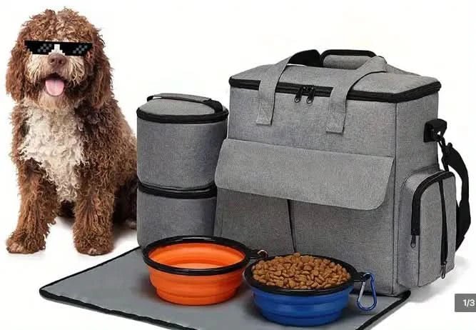 TrailPaw Pack Weatherproof Dog Backpack — Rugged Construction, Organized Gear Storage