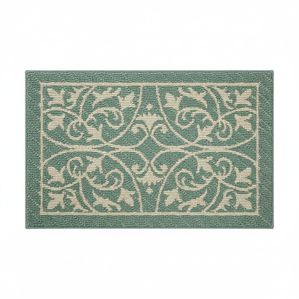 Entryway Mat — Low-Profile Non-Slip Rubber Backing, Washable