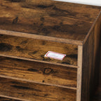 Cesto portaoggetti intrecciato in stile boho pieghevole per piante - Euroselle