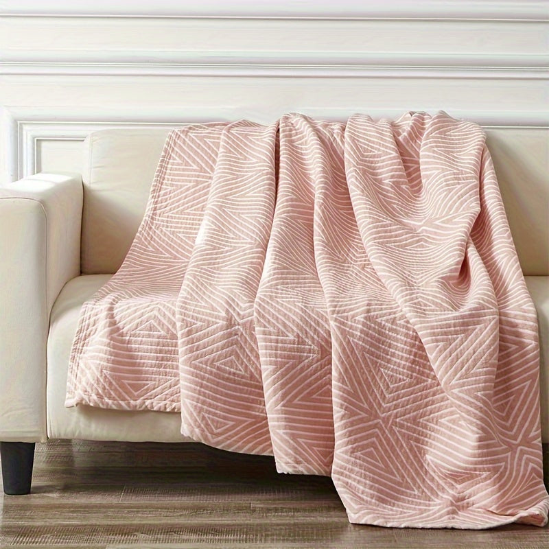 Breathable Multi-Layer Cotton Gauze Blanket for Summer Comfort - Euroselle