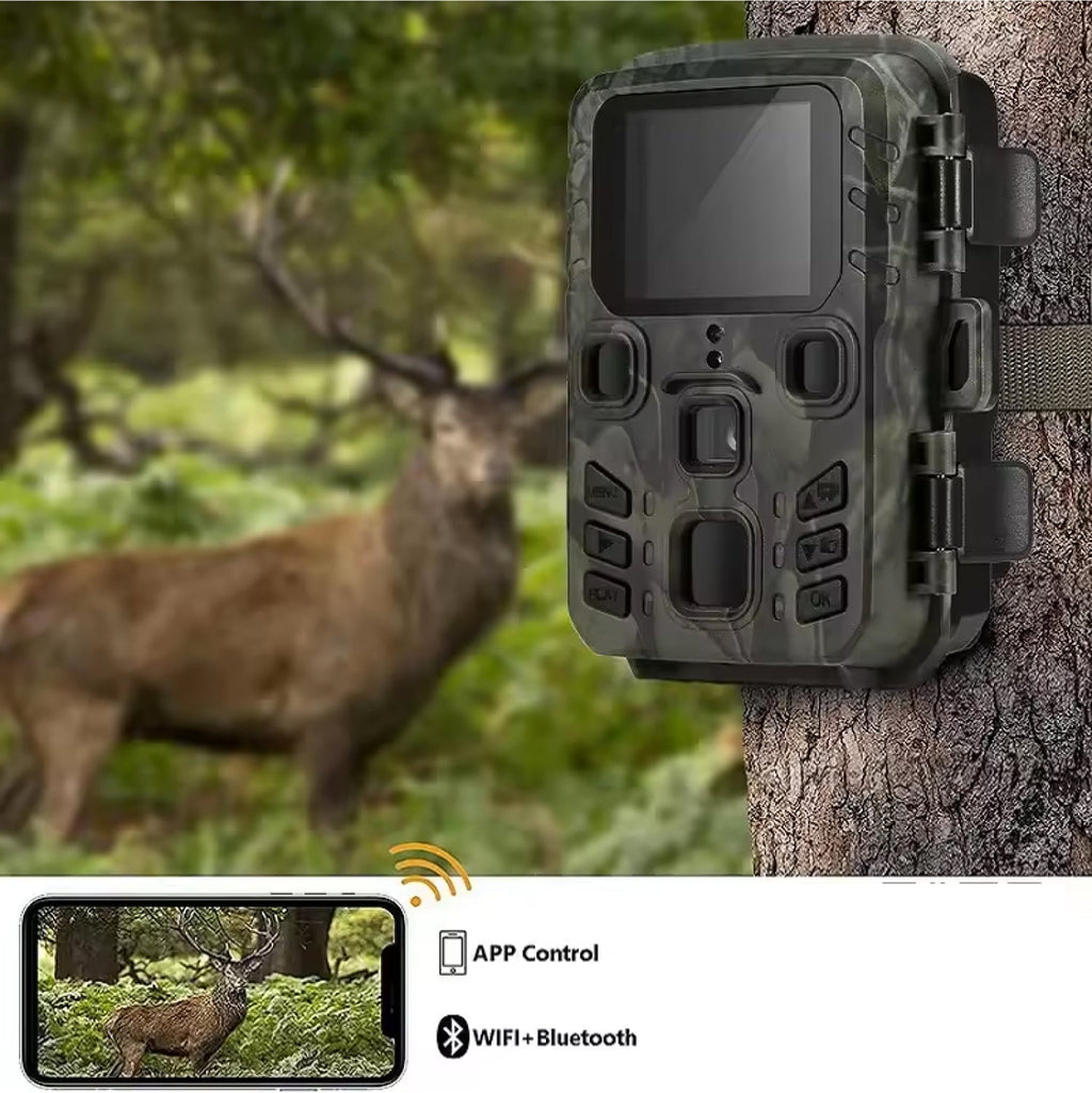 Wi-Fi-s vadkamera – éjjellátás, mozgásérzékelő és élő videó
