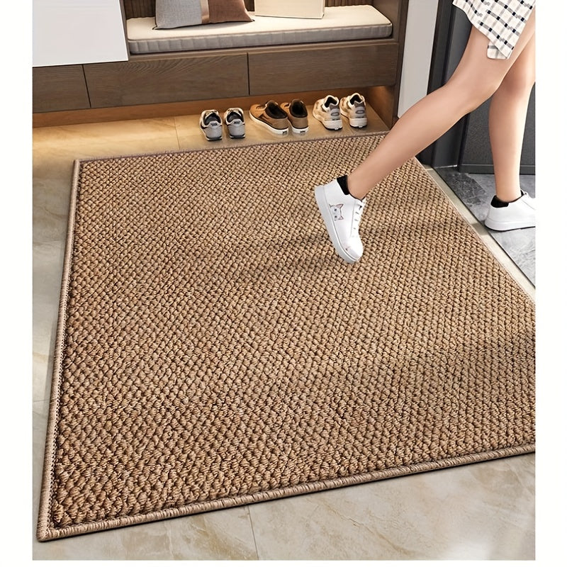 Decorative Pineapple Entry Rug with Textured Surface and Anti-Slip Design - Euroselle
