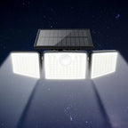 2500 Lm Solar Outdoor Area Lights, 3 Modes, Motion Activated - Euroselle