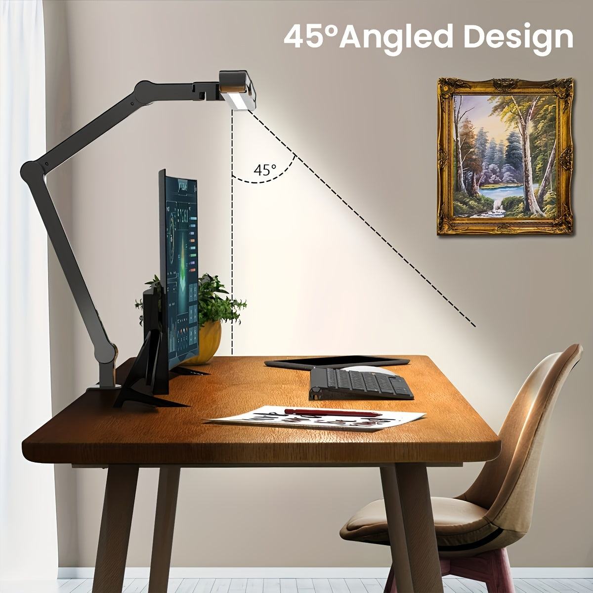 Three-Head Clampable LED Desk Lamp - Euroselle