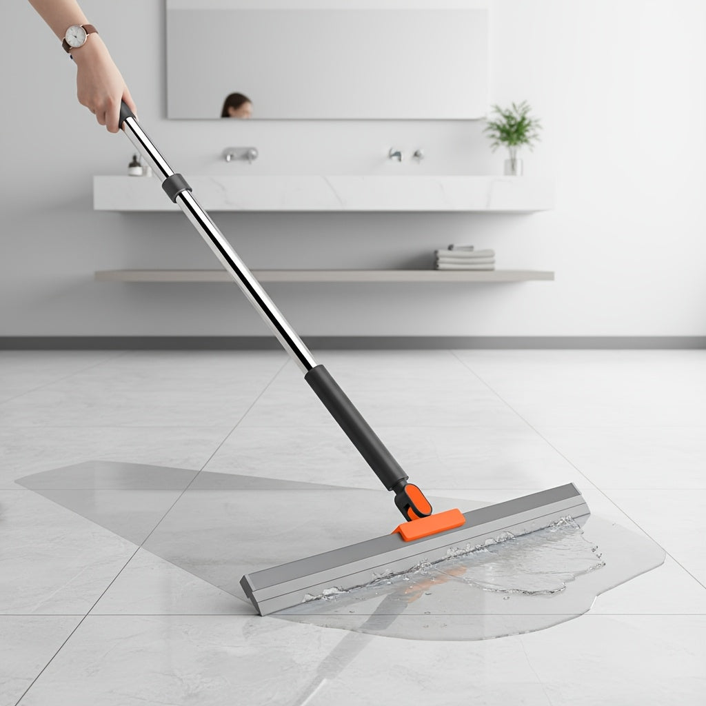Water & Dust Scraper Broom for Bathroom, Glass, and Floors - Euroselle