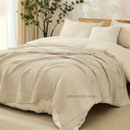 Ultra-Breathable 6-Layer Cotton Gauze Blanket for Year-Round Comfort - Euroselle