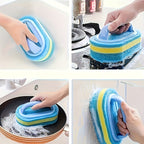 Multi-Purpose Magic Cleaning Sponge for Tough Stains & Marks - Euroselle