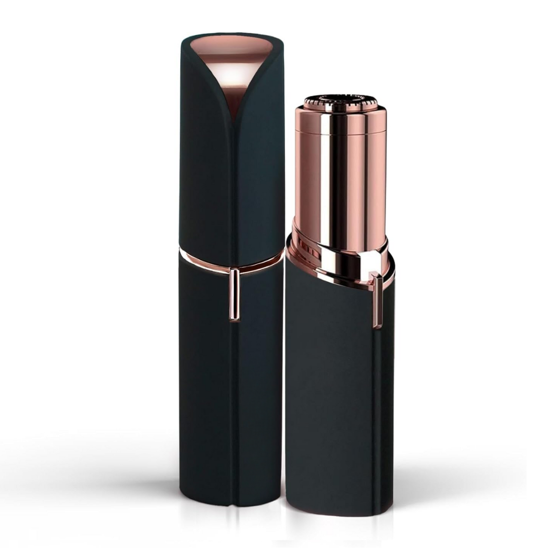 Portable Women's Facial Trimmer — Painless Eyebrow & Peach Fuzz Tool