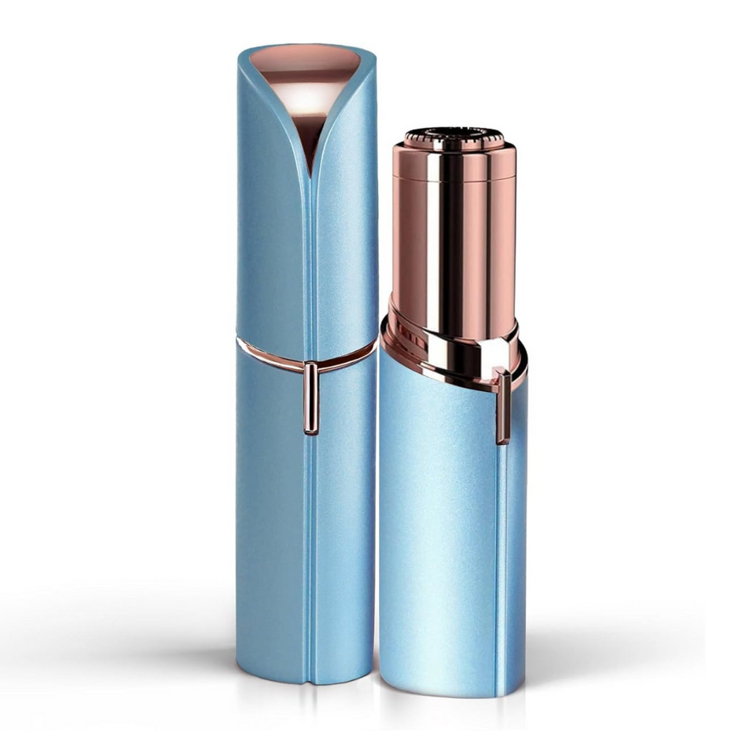 Portable Women's Facial Trimmer — Painless Eyebrow & Peach Fuzz Tool