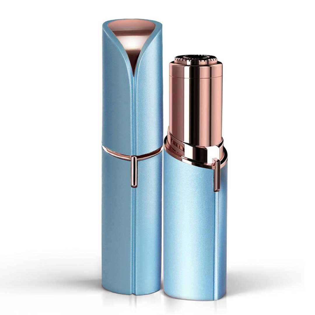 Portable Women's Facial Trimmer — Painless Eyebrow & Peach Fuzz Tool