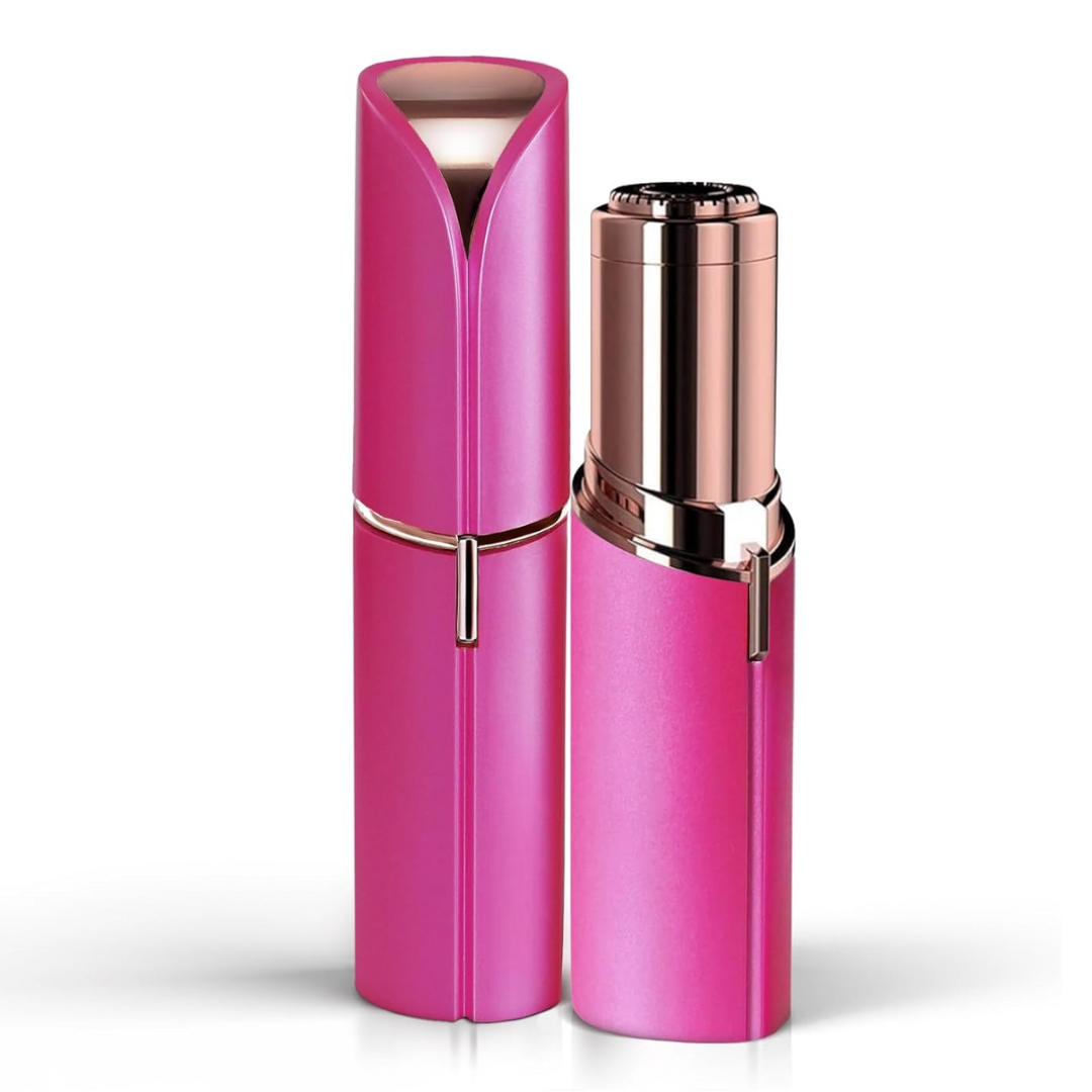 Portable Women's Facial Trimmer — Painless Eyebrow & Peach Fuzz Tool