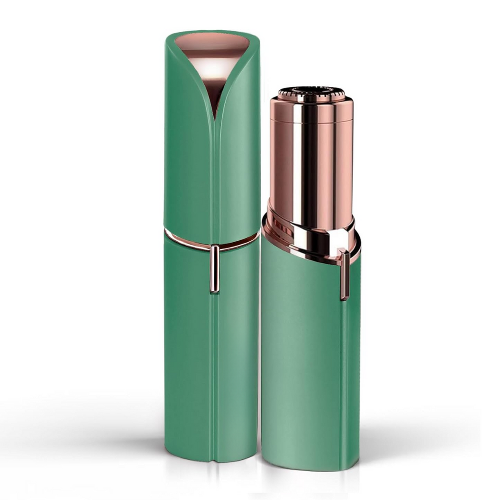 Portable Women's Facial Trimmer — Painless Eyebrow & Peach Fuzz Tool