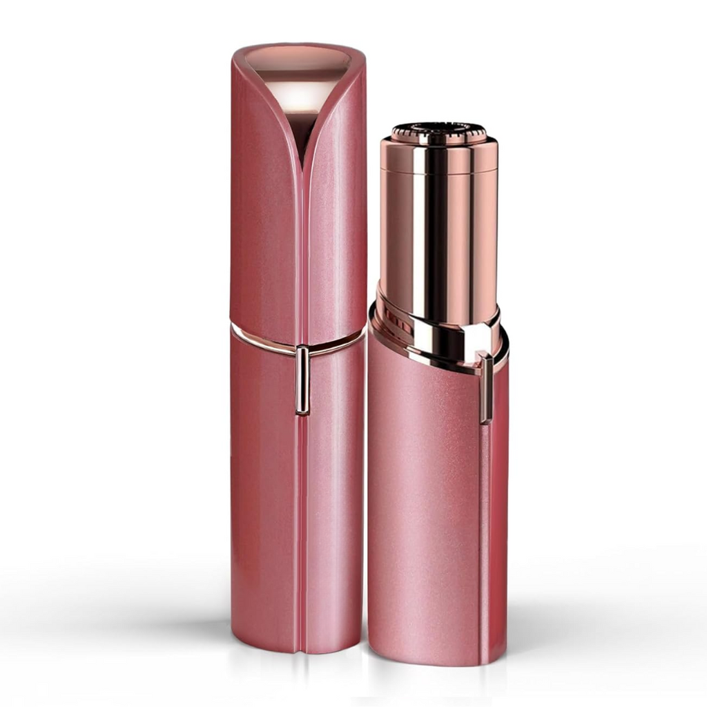 Portable Women's Facial Trimmer — Painless Eyebrow & Peach Fuzz Tool