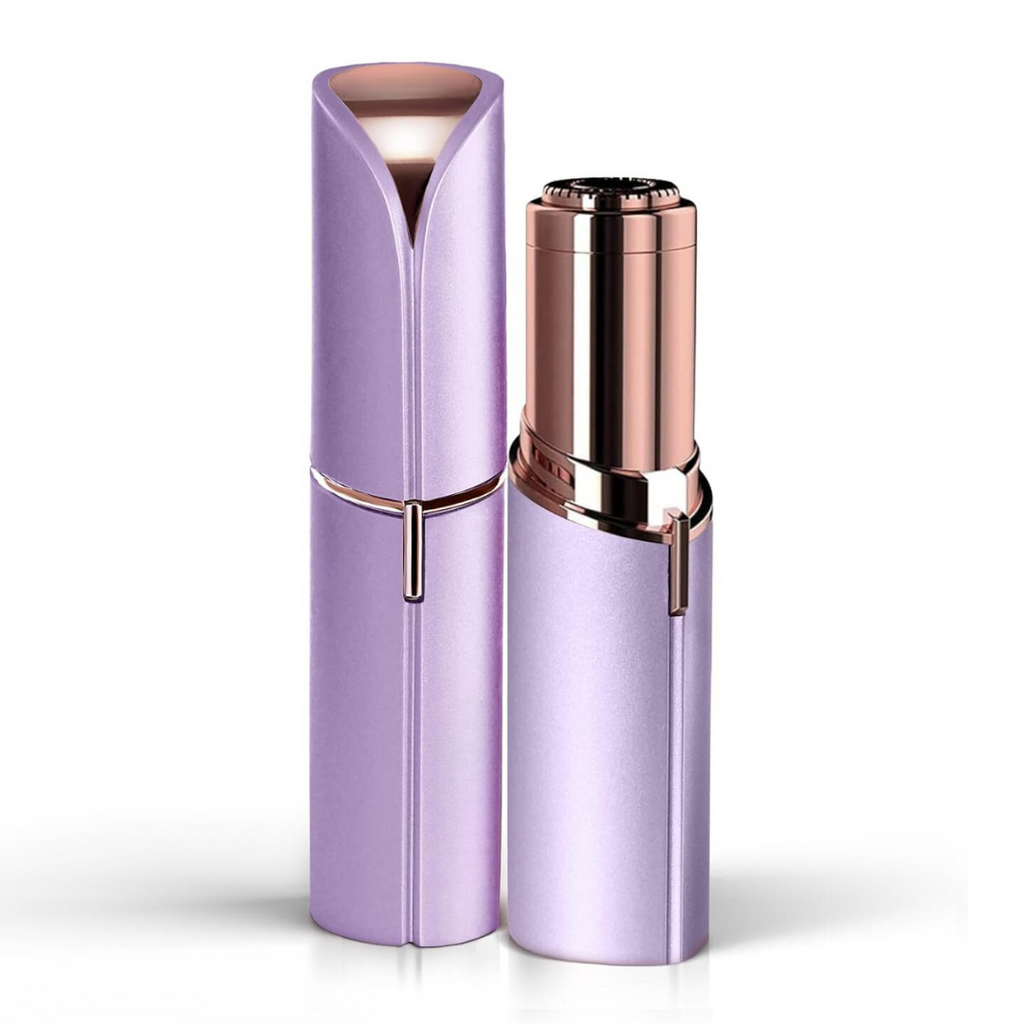 Portable Women's Facial Trimmer — Painless Eyebrow & Peach Fuzz Tool