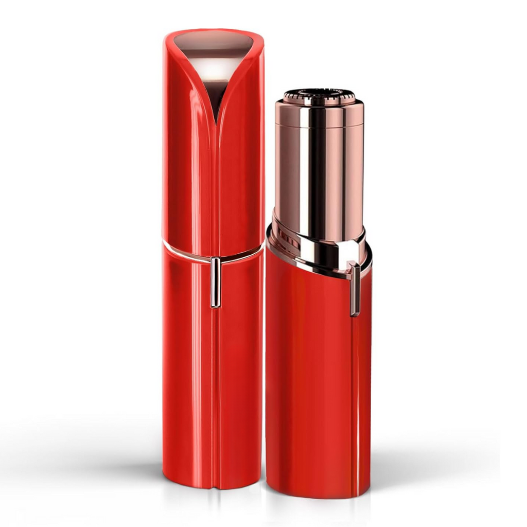 Portable Women's Facial Trimmer — Painless Eyebrow & Peach Fuzz Tool