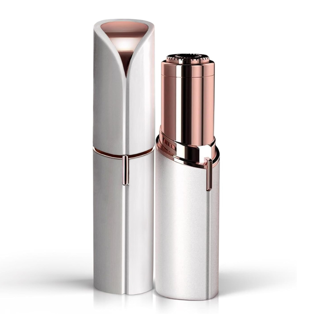 Portable Women's Facial Trimmer — Painless Eyebrow & Peach Fuzz Tool