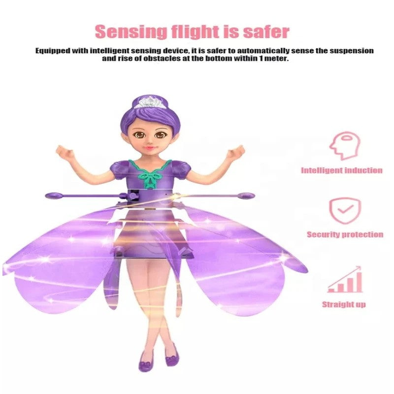 Kids' Motion-Controlled LED Flying Ball — Colorful Light Toy