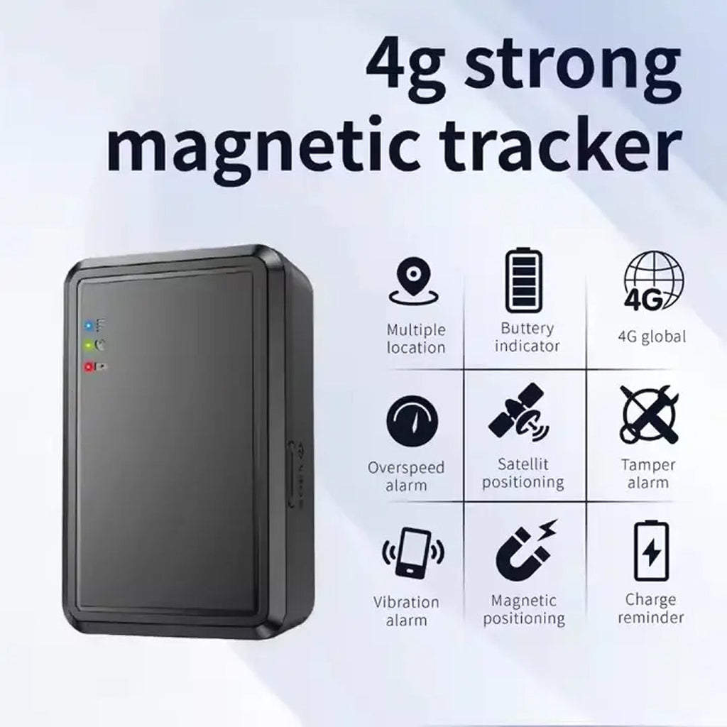 Valós idejű 4G-s járműkövető – mágneses rögzítésű eszköz