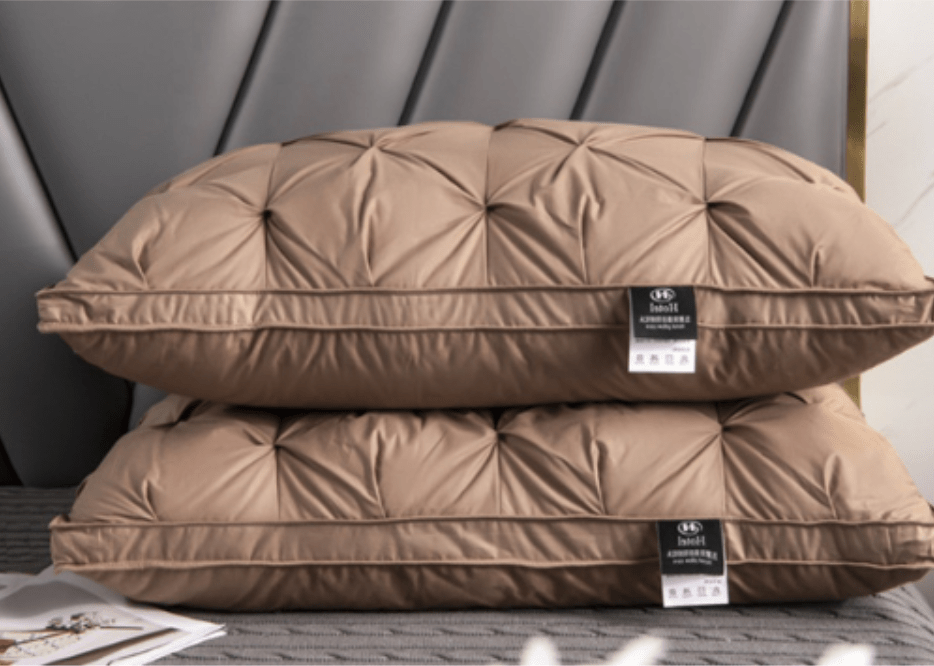 Premium Down Pillow — Breathable, Hypoallergenic Neck Support