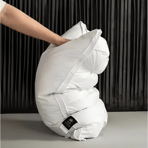 Premium Down Pillow — Breathable, Hypoallergenic Neck Support