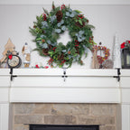 Mantle Hangers for Christmas Stockings & Garland | Euroselle