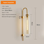 Nordic Glass Pendant Ceiling Light With E27 LED For Bedroom And Living Room