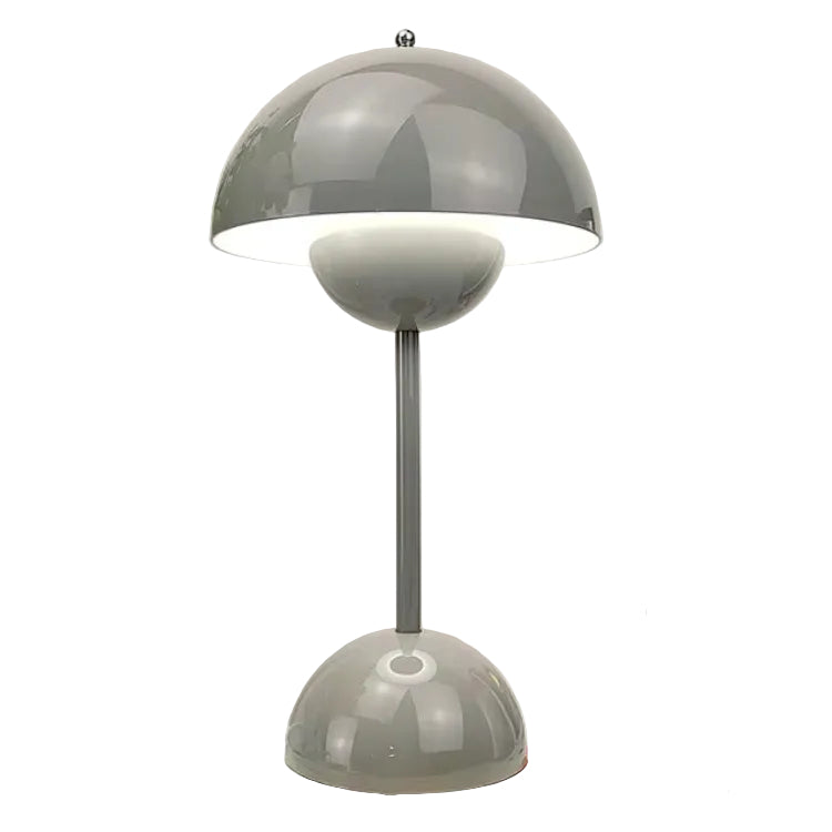 Dobíjecí bezdrátová stolní lampa s dotykovým stmívačem – 3 úrovně jasu, teplé LED světlo, retro květinový design na noční stolek, do obývacího pokoje a | Thomler