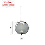 Nordic Rope & Glass Pendant Lights