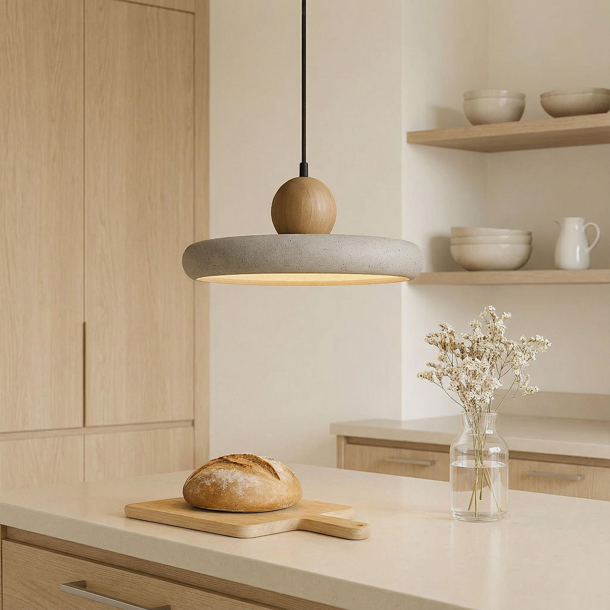 NovaCrest Adjustable Kitchen Pendant Light Fixture