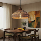 AeroWeave Rattan Pendant Lamp For Kitchen Ceiling Fixture
