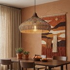 AeroWeave Rattan Pendant Lamp For Kitchen Ceiling Fixture