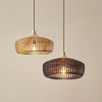 Elmora Natural Wood Pendant Light With Nordic Kitchen Design