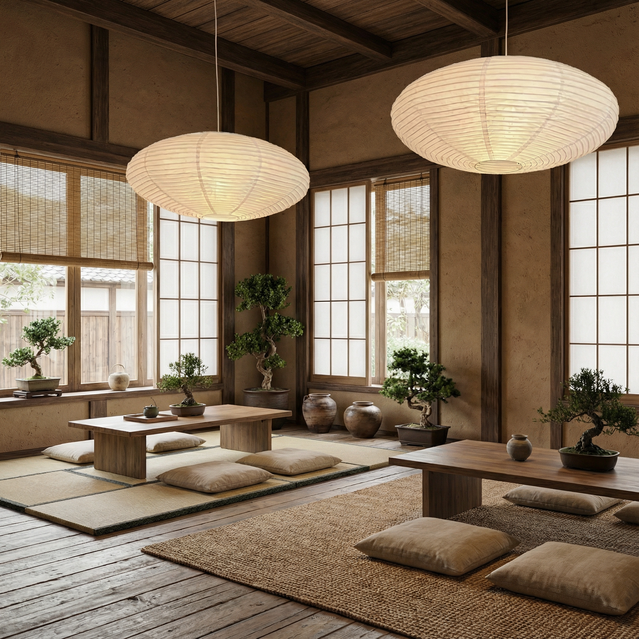 LumaNova Contemporary Paper Pendant Lamp For Kitchen