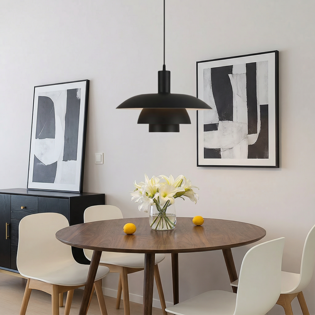 LumaNord LED Pendant Light Fixture In Elegant Minimalist Style