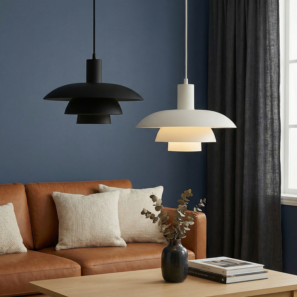 LumaNord LED Pendant Light Fixture In Elegant Minimalist Style