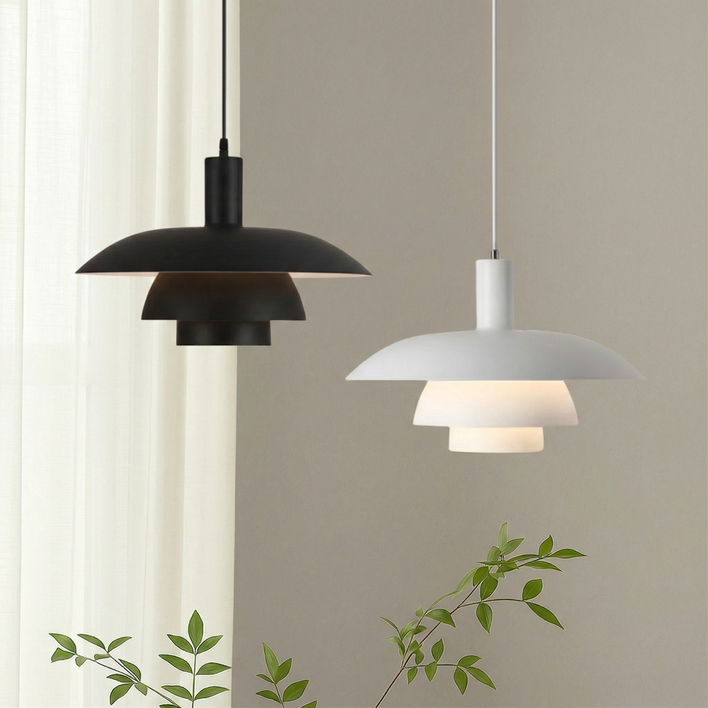 LumaNord LED Pendant Light Fixture In Elegant Minimalist Style