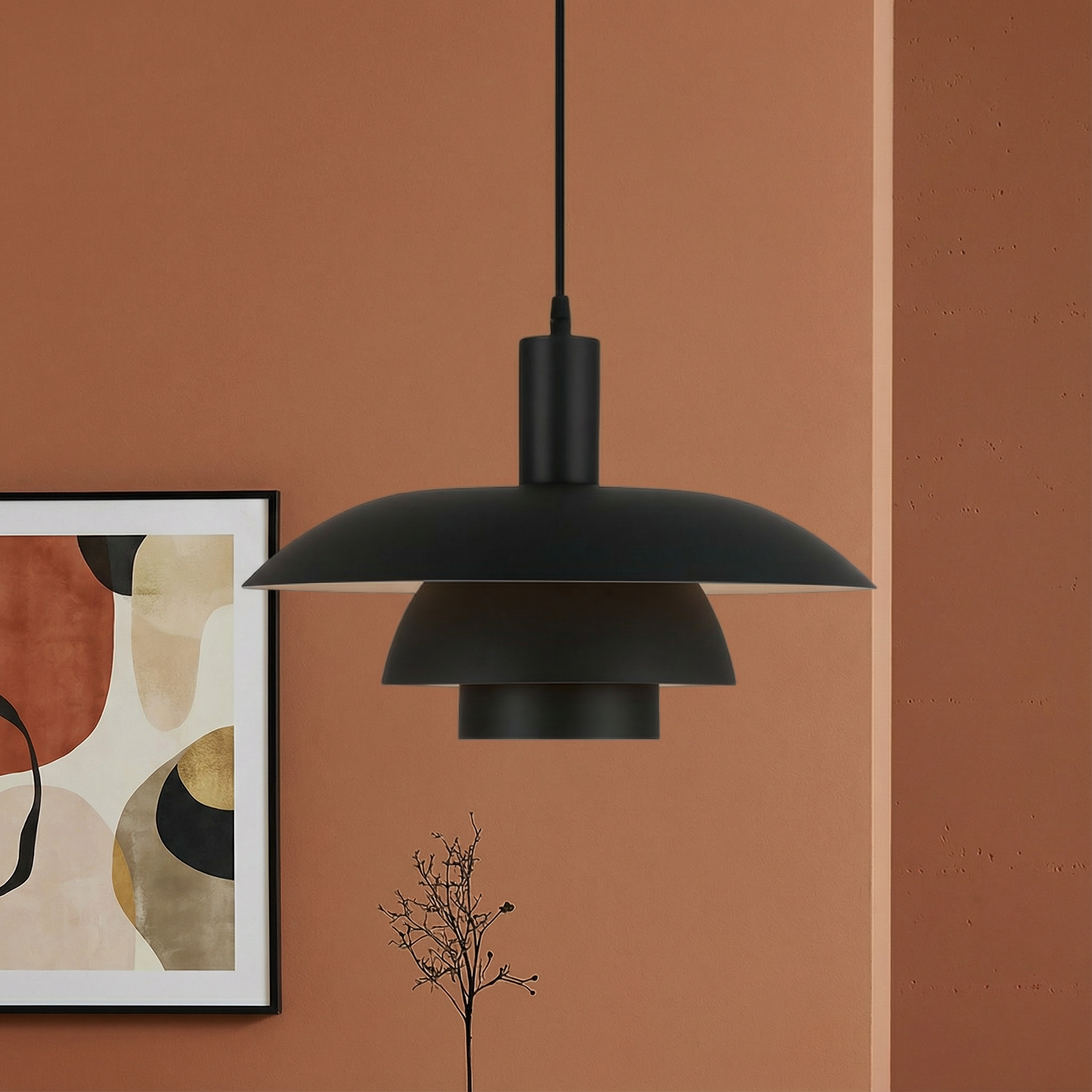 LumaNord LED Pendant Light Fixture In Elegant Minimalist Style