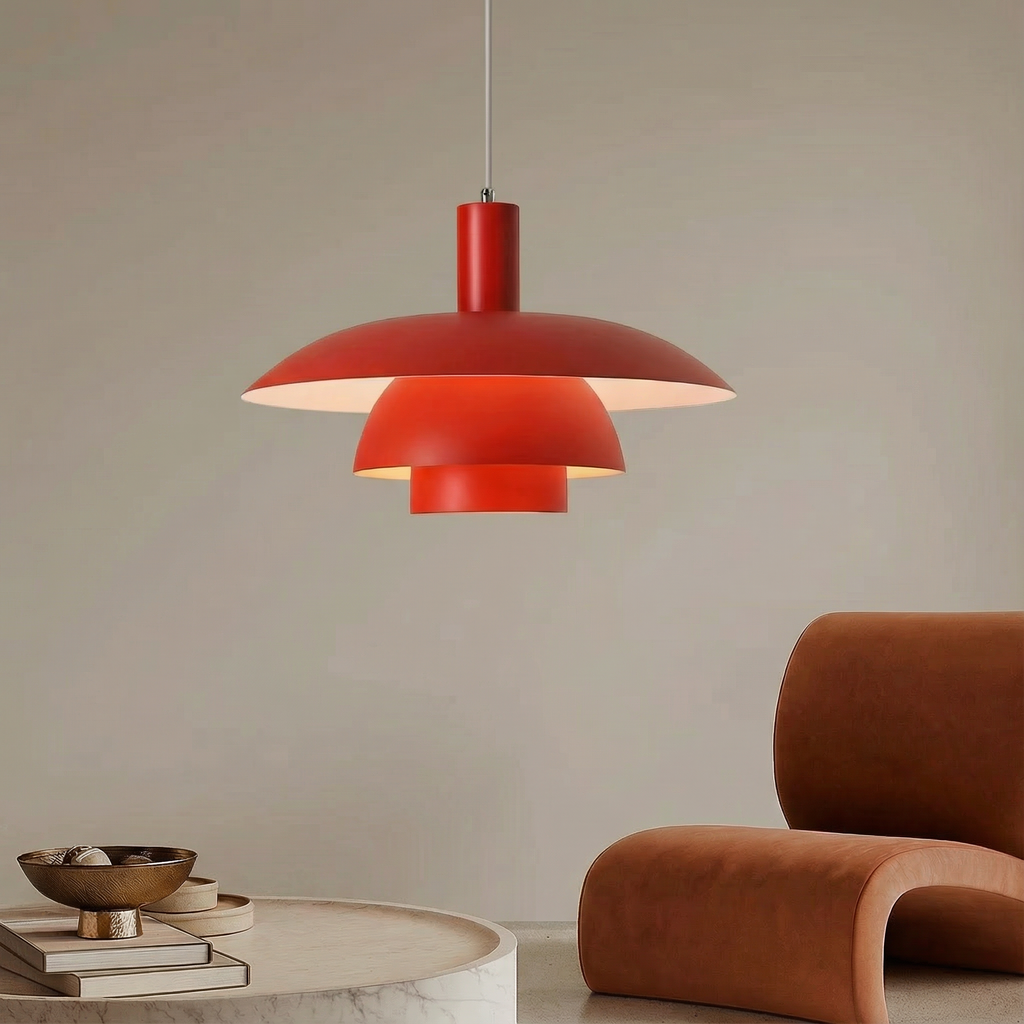 LumaNord LED Pendant Light Fixture In Elegant Minimalist Style