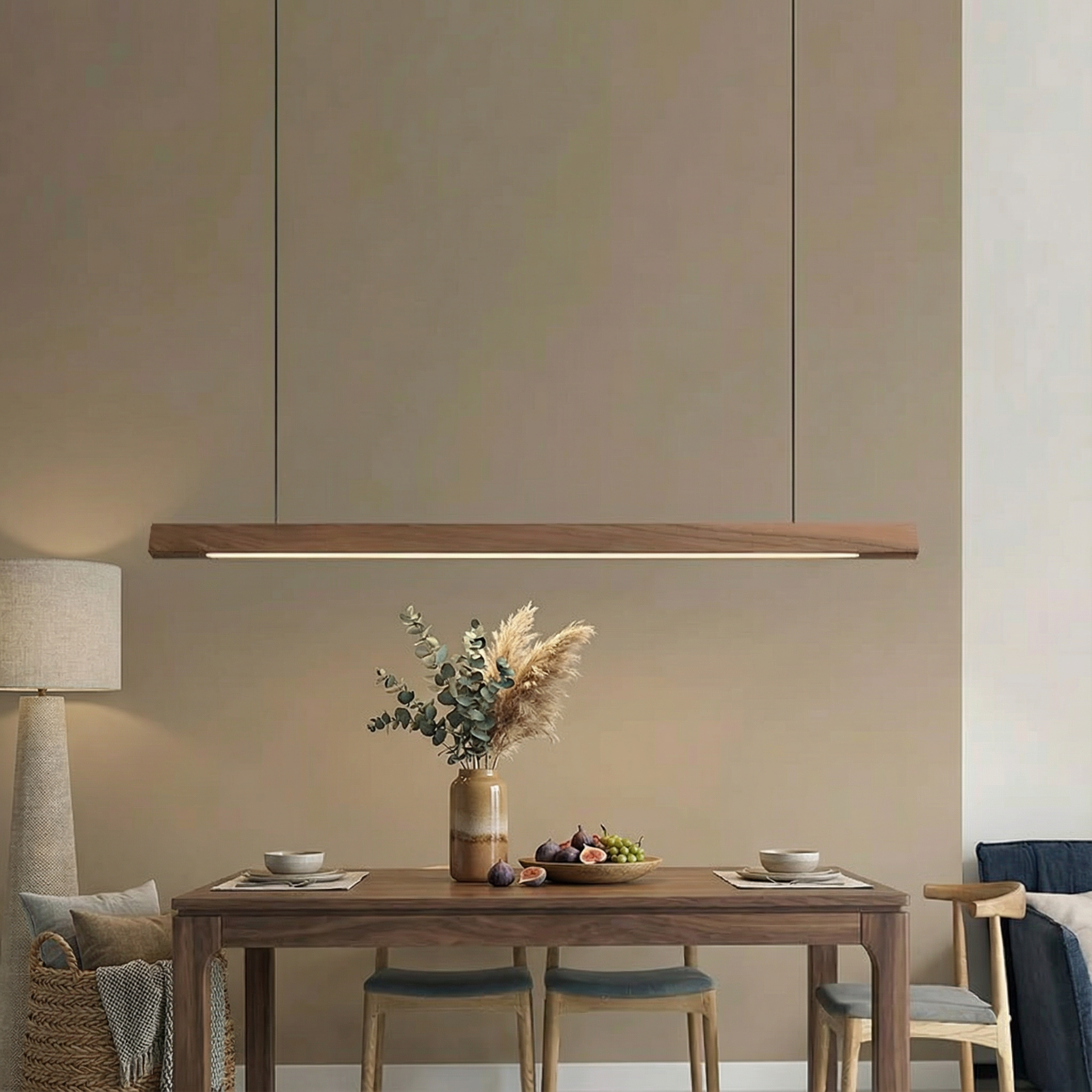 Nova Wood Pendant Light For Kitchen Elegant Wood Design