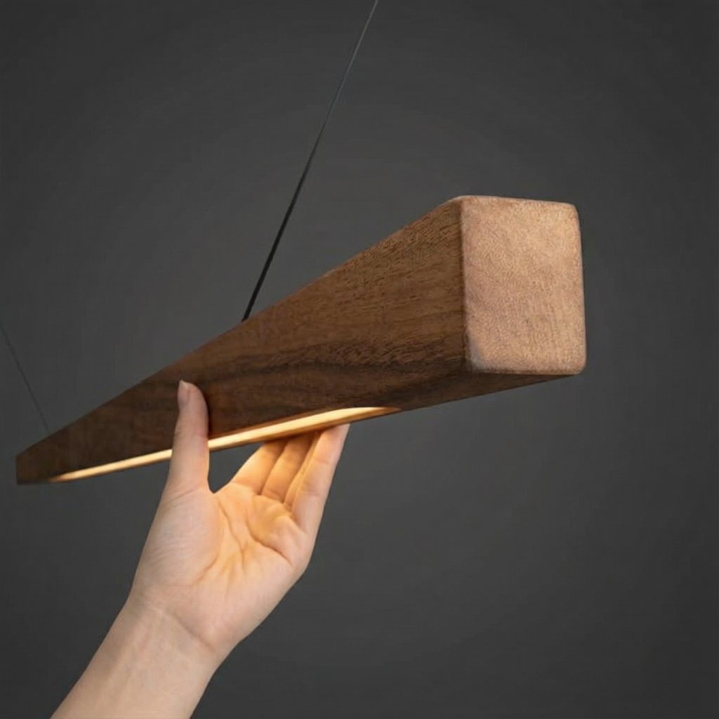 Nova Wood Pendant Light For Kitchen Elegant Wood Design