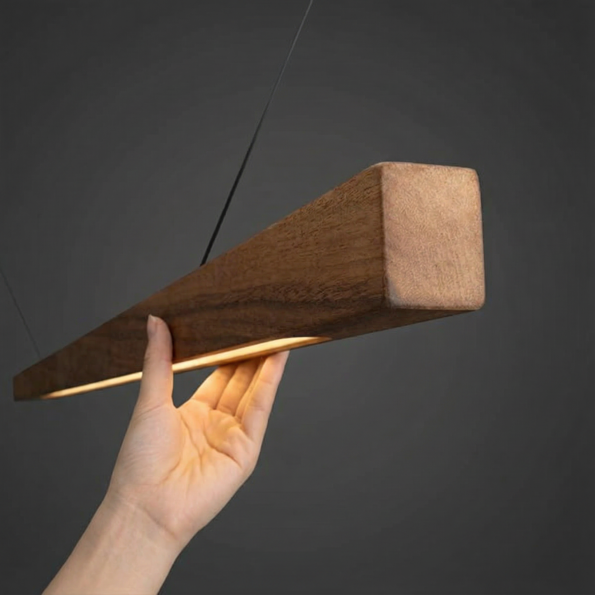 Nova Wood Pendant Light For Kitchen Elegant Wood Design